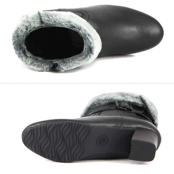 Bussola Barbados Beatrice Women 2 Way Foldable Ankle Boots - Picture 7 of 7